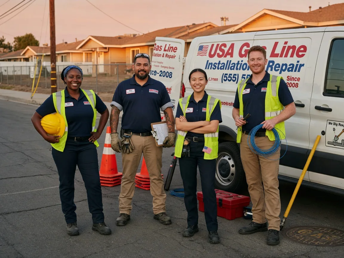 Gas Line Installation company in New Bedford, PA